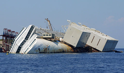 Loď Costa Concordia a záchranné práce – 2. díl