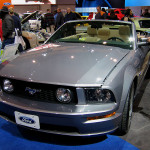 Ford Mustang stříbrný