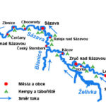 sazava mapa